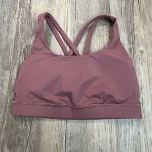 Lululemon Spanish Rose Energy Bra